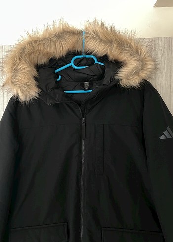 Adidas Siyah Parka / Mont (XL) - Görsel 2