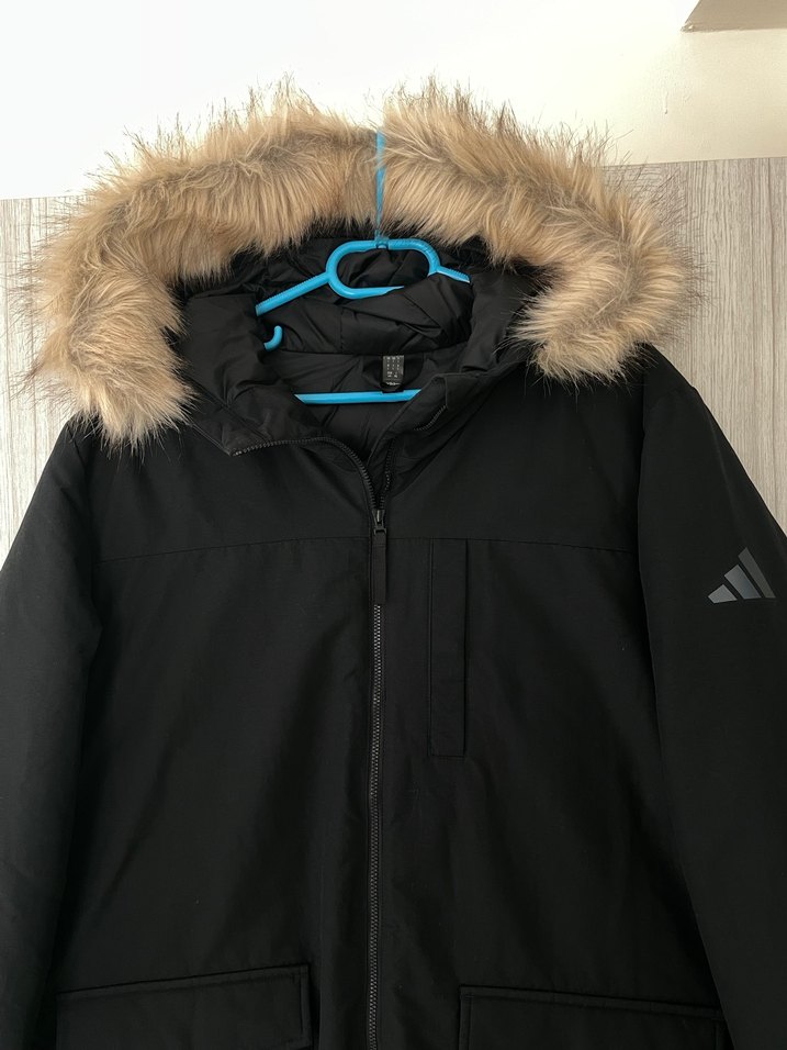 Adidas Kapüşonlu Parka / Mont - L - Görsel 2