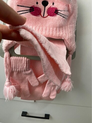 1-2 Yaş, 19 cm Beden beyaz Renk Bebe 3lü takım kız