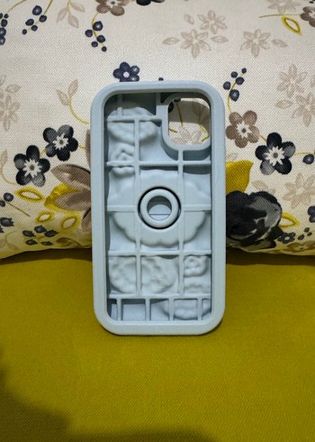 İPHONE 11 Mavi Kabartmalı Kuzu Figürlü Telefon Kılıfı - Görsel 2