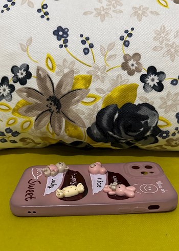 İPhone 11 - Pastel Pembe Parlak Telefon Kılıfı - Görsel 2