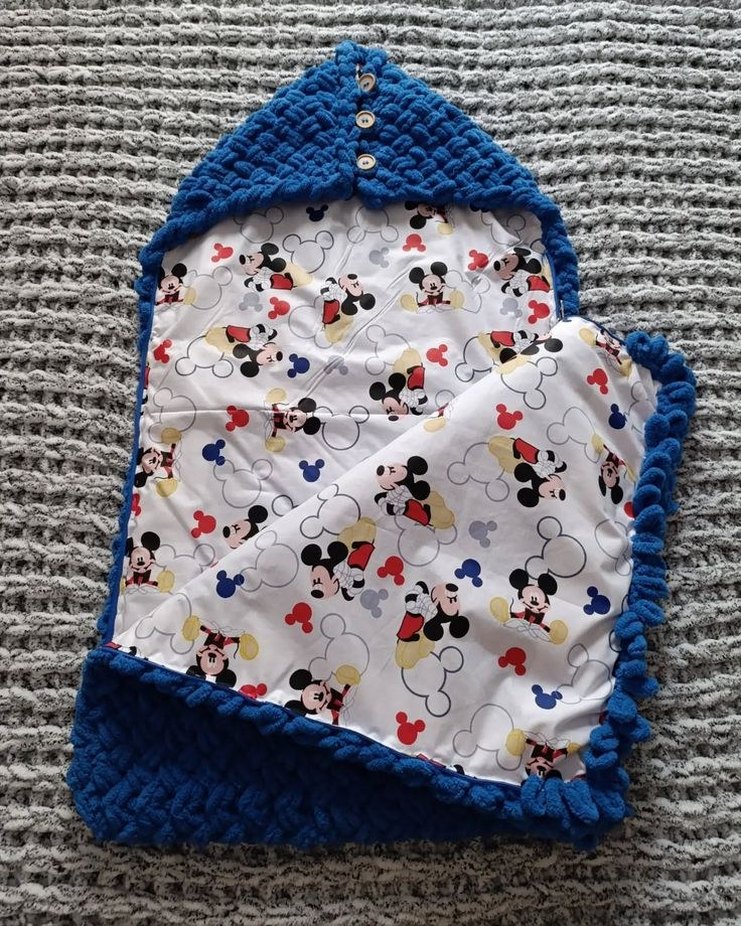 pufyyÖrgü Çocuk Battaniyesi - Görsel 2