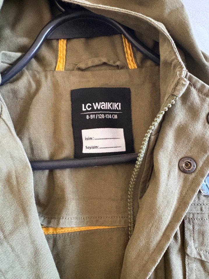 Kapüşonlu Düğmeli Erkek Çocuk Ceketi - Görsel 3