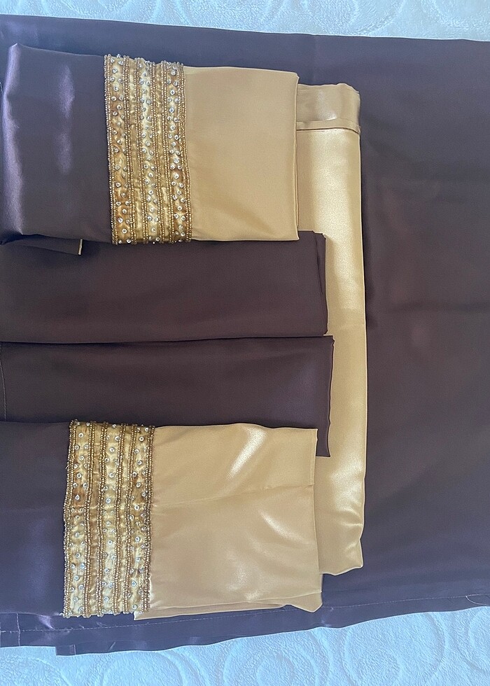 Kervan 160*200  saten nevresim takımı - Görsel 2