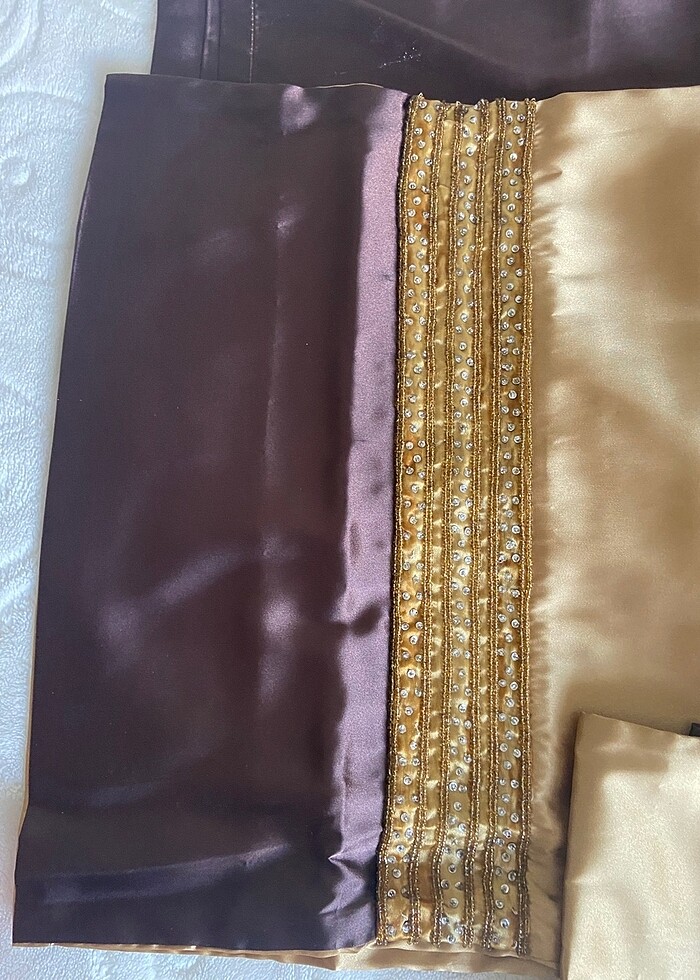 Kervan 160*200  saten nevresim takımı - Görsel 5