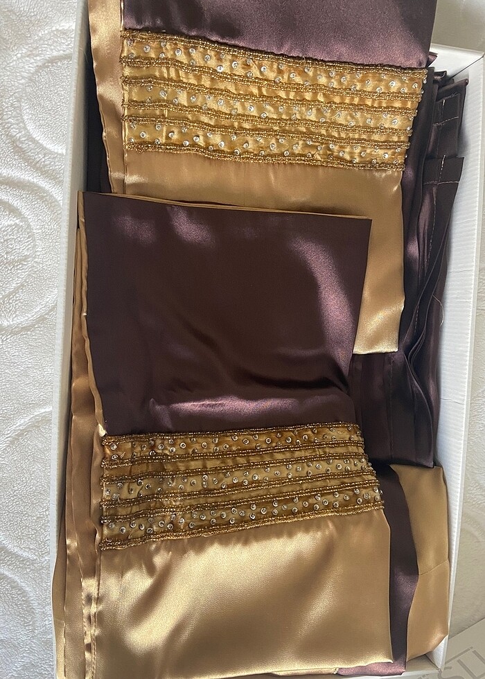 Kervan 160*200  saten nevresim takımı - Görsel 4