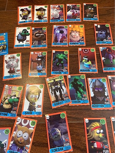 Kral Şakir Korsanlar Diyarı 2. Seri kartları - Görsel 3