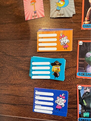 Kral Şakir Korsanlar Diyarı 2. Seri kartları - Görsel 6