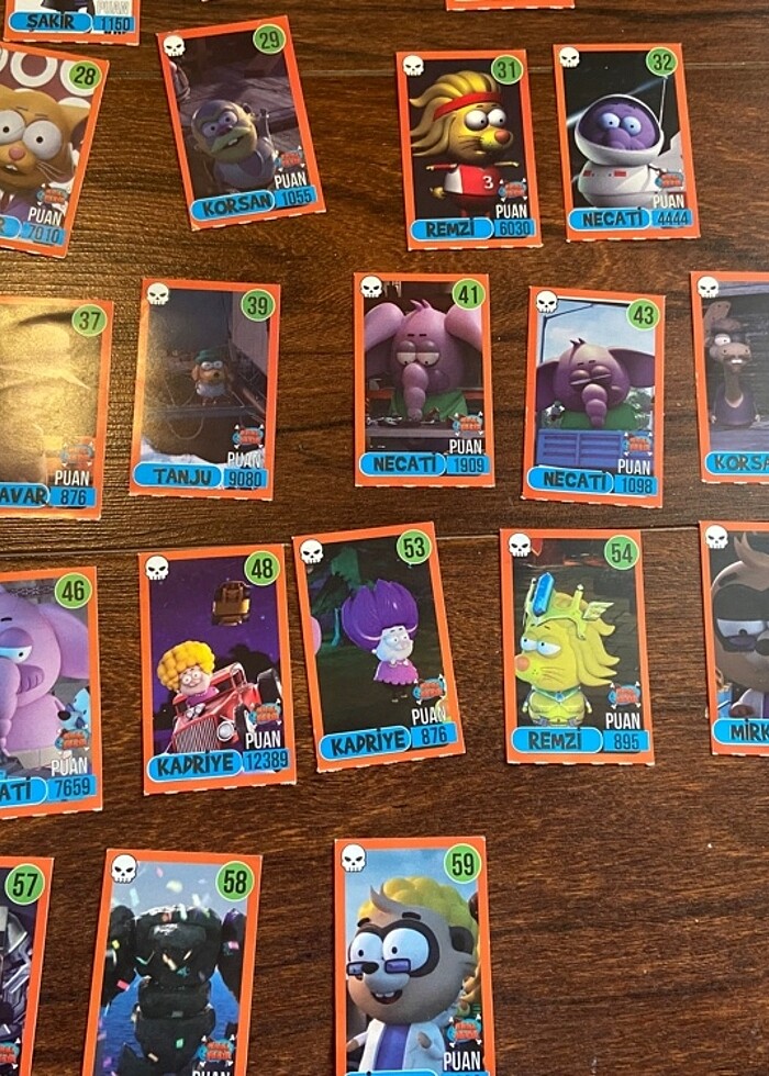 Kral Şakir Korsanlar Diyarı 2. Seri kartları - Görsel 4