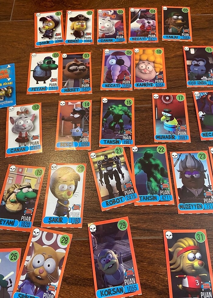 Kral Şakir Korsanlar Diyarı 2. Seri kartları - Görsel 3