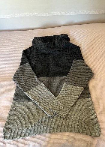 Colin's Gri Yumuşak Boğazlı Kazak