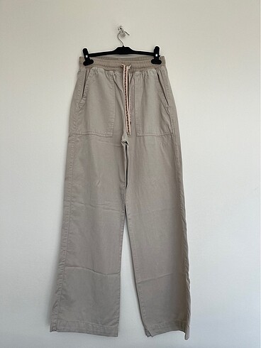 Stradivarius keten pantolon