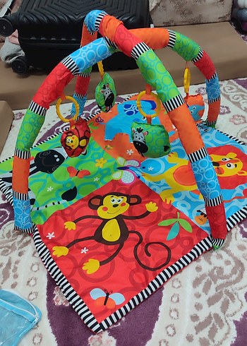  Renkli Bebek Oyun Halısı