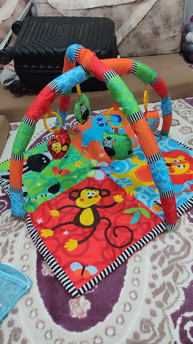 Renkli Bebek Oyun Halısı - Görsel 3