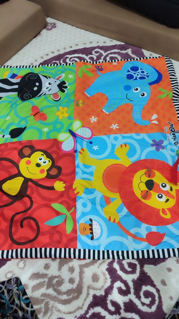 Renkli Bebek Oyun Halısı - Görsel 4