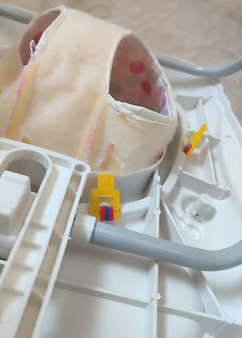 Renkli Pembe Bebek Yürüteci - Görsel 3