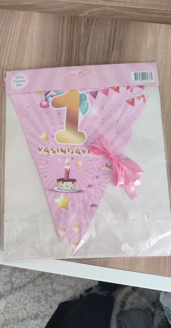 Pembe Beyaz Altın Balonlu Parti - Görsel 5