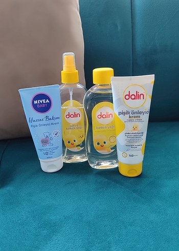 Dalin ve Nivea Bebek Pişik Önleyici Bakım Seti - Görsel 6