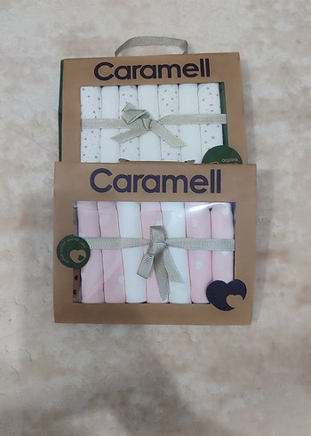Caramell Organik Bebek ağız mendili