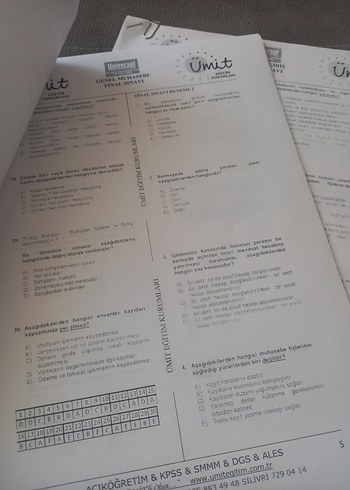  Beden Renk Ümit Açıköğretim KPSS SMMM Soru Bankası