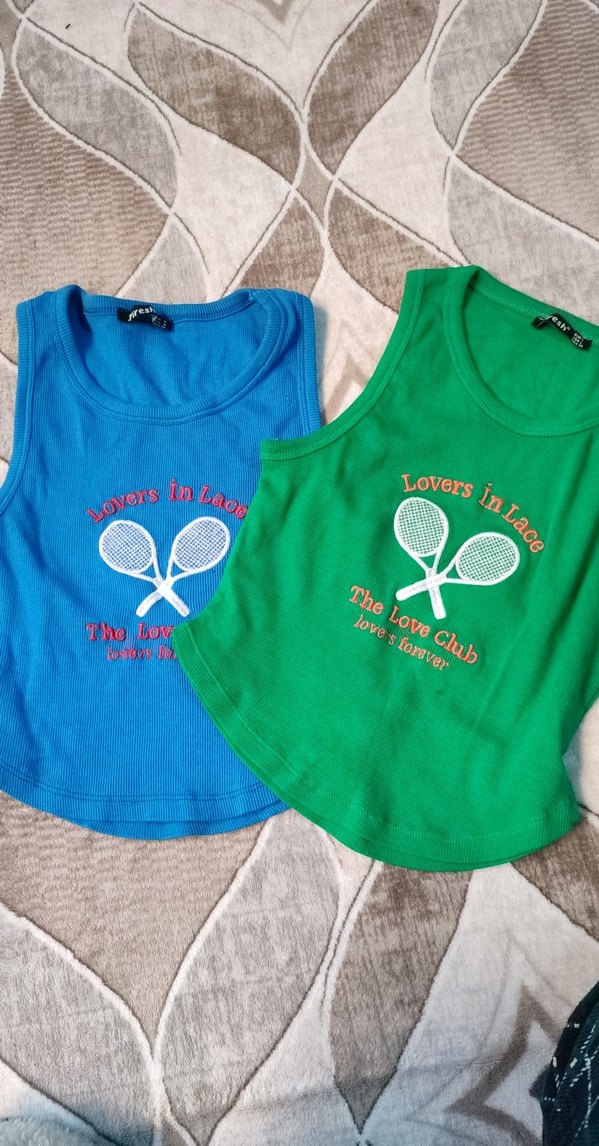 Renkli Baskılı crop - Görsel 2