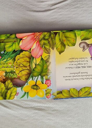  Beden Renk Bir böceğin dünyası üç boyutlu kitap 