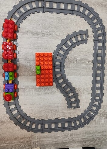  Beden Oyuncak plastik tren seti
