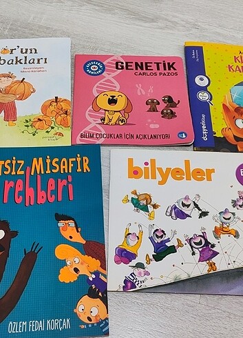  Beden 17 adet çocuk kitabi