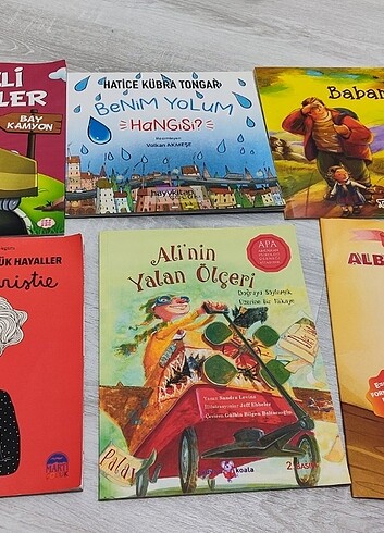  Beden 17 adet çocuk kitabi