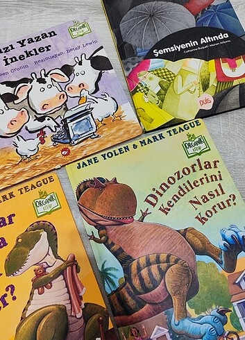  5 adet ciltli kitap 
