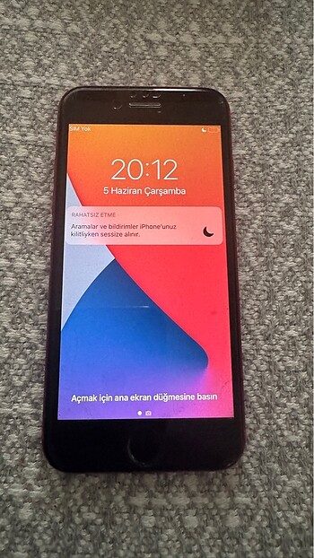 İphone red 7 özel seri 32 gb