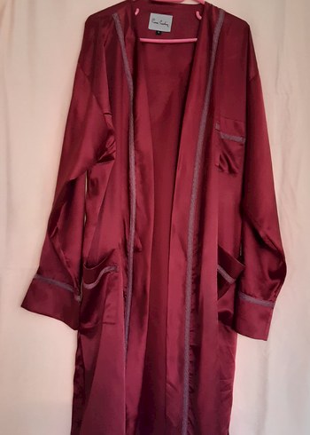 pierre cardin Bordo erkek  Sabahlık - Görsel 2