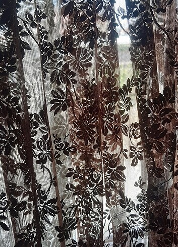 Çift renk tül perde - Görsel 5