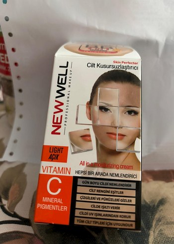 New Well 7'si 1 Arada BB Krem Orta Ton - Görsel 2