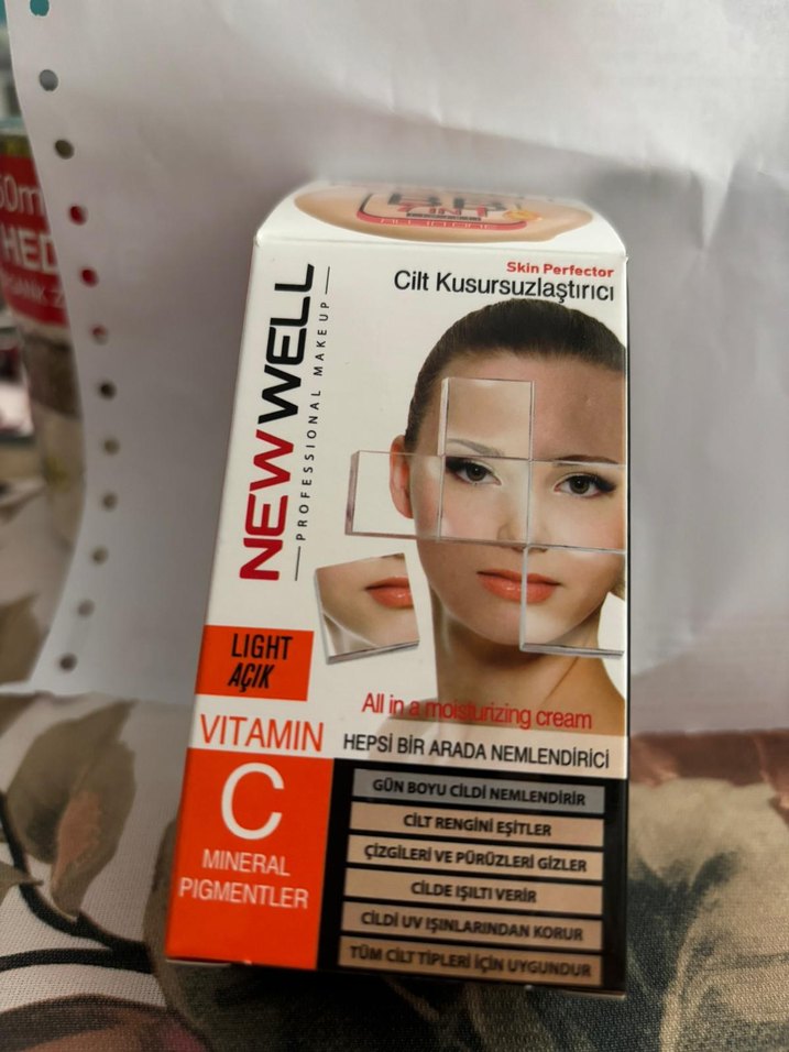 New Well 7'si 1 Arada BB Krem Orta Ton - Görsel 2