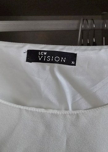 Beyaz Kemerli Midi Kadın Elbise - Görsel 3