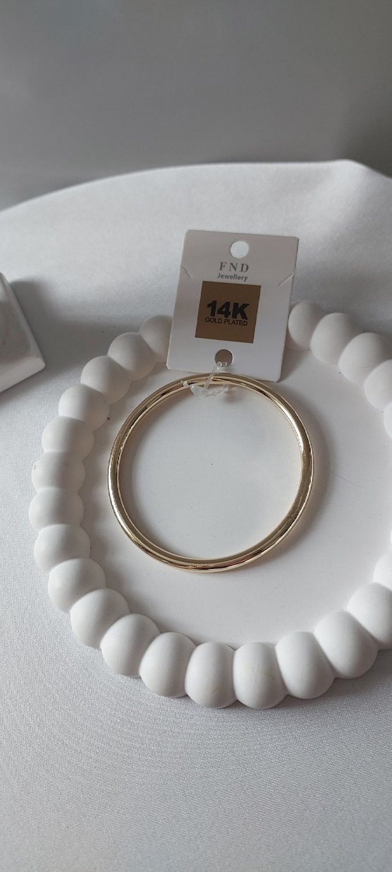 14K  Çelik  Midi Halka Bilezik - Görsel 2