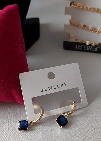 Renkli Zincir Detaylı Minimalist Kadın Takı Seti - Görsel 8