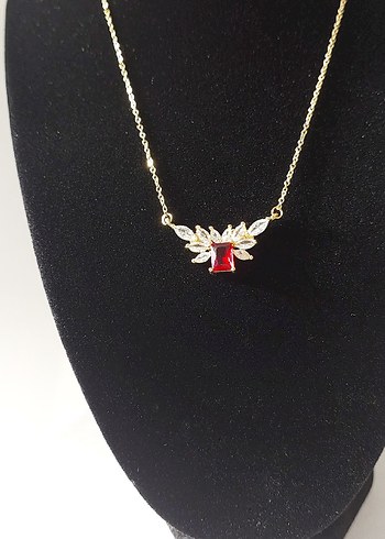 Renkli  Altın Renk Bohem Çelik Takı Seti - Görsel 2