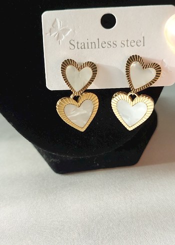 Renkli  Altın Renk Bohem Çelik Takı Seti - Görsel 4