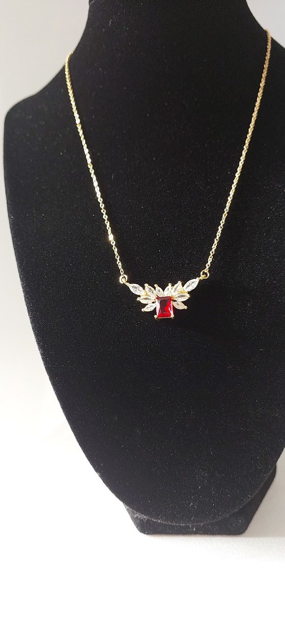 Renkli  Altın Renk Bohem Çelik Takı Seti - Görsel 2