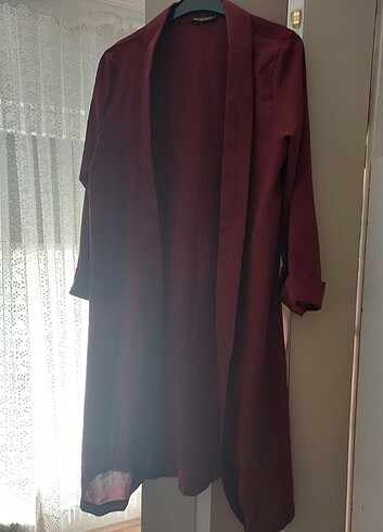 l Beden bordo Renk Ceket