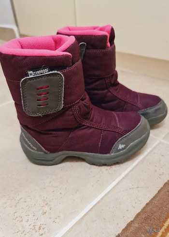 DECATHLON Bordo Kız Çocuk Street Wear Botu Velcro - Görsel 4