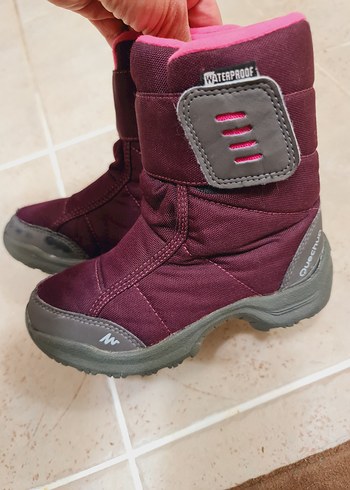 DECATHLON Bordo Kız Çocuk Street Wear Botu Velcro - Görsel 6