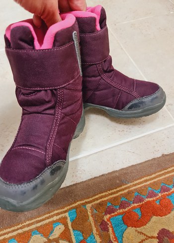 DECATHLON Bordo Kız Çocuk Street Wear Botu Velcro - Görsel 7