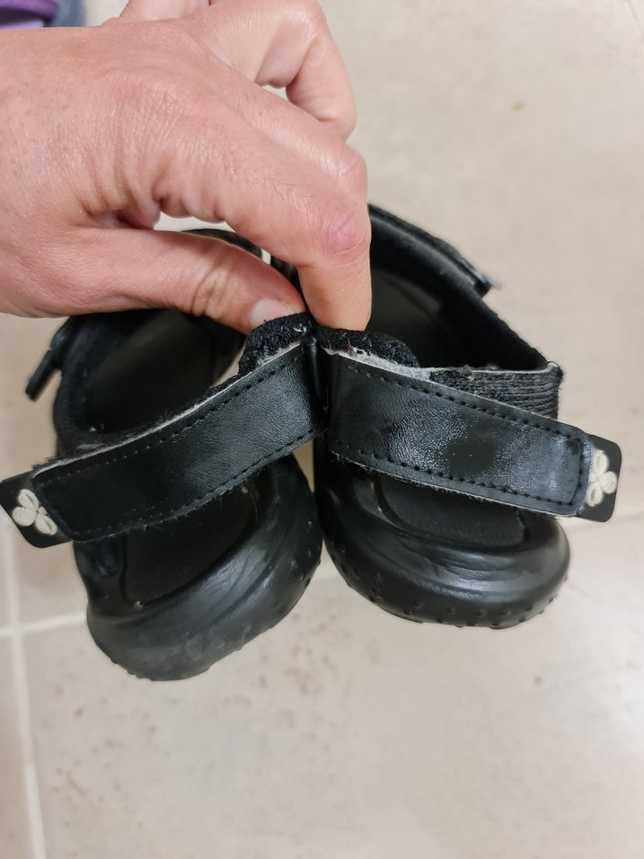 HUMMEL Siyah Erkek Çocuk Tokalı Sandalet - Görsel 4