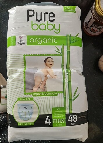 Pure baby organic bez kulutlu 4 