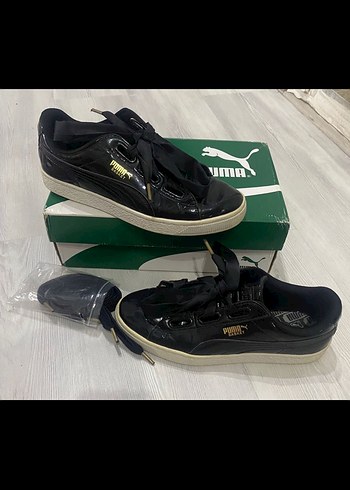 Puma Puma Kadın Siyah Parlak Platform Sneaker
