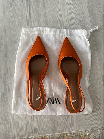 Zara Zara saten ayakkabı