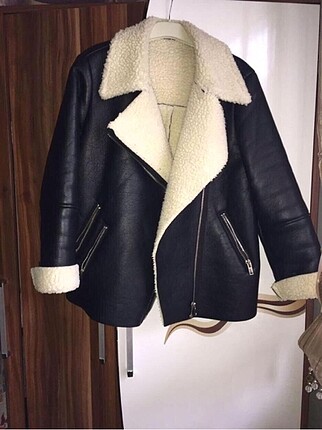 Mango biker mont kürklü